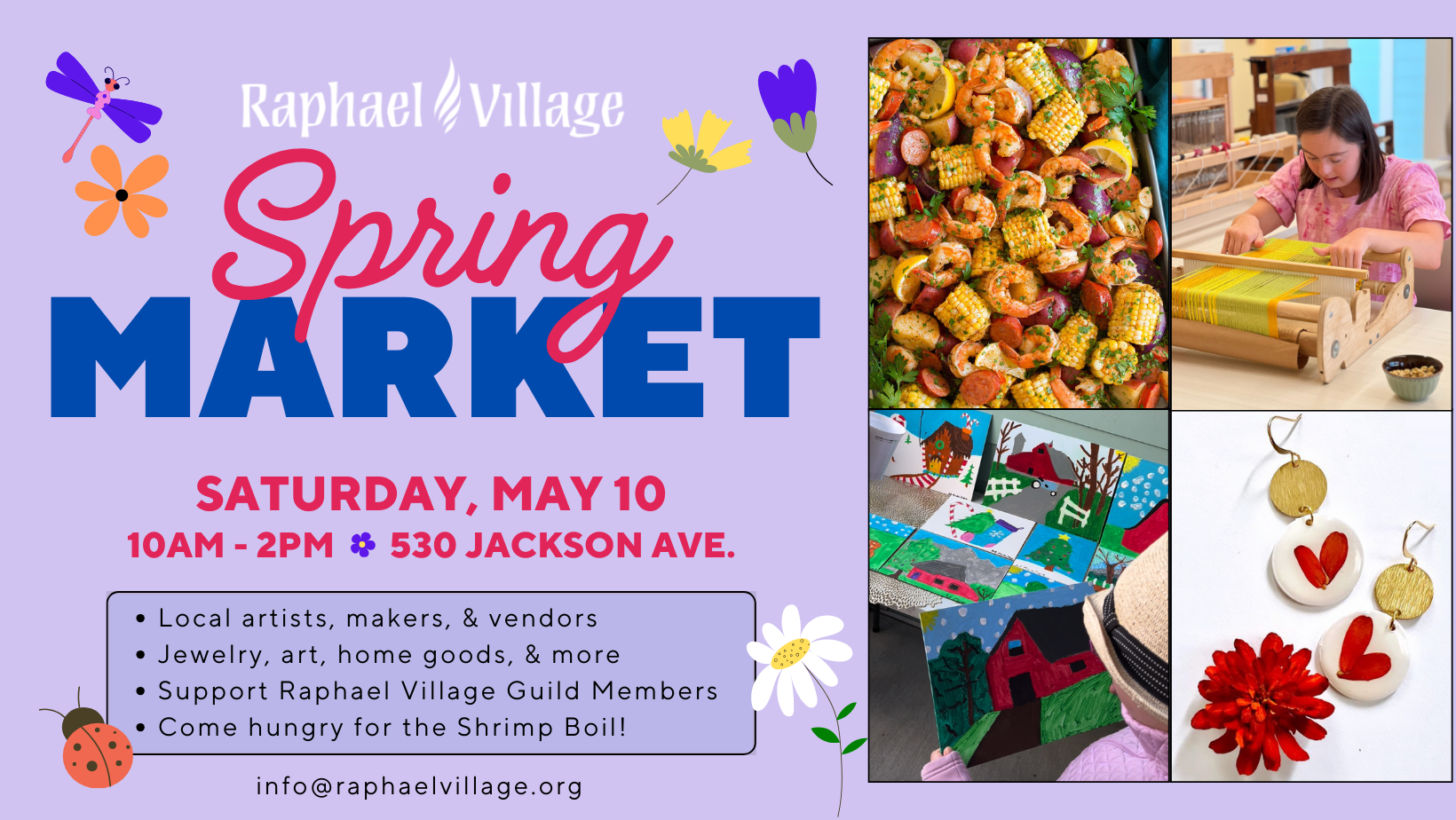Spring Market 2025 Facebook event cover
